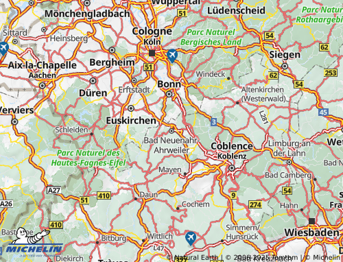 MICHELIN Ahrweiler map - ViaMichelin