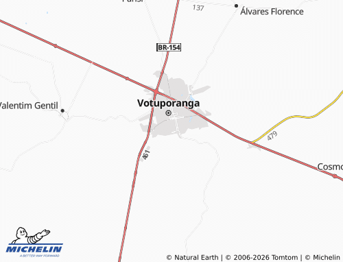Mapa MICHELIN São João - ViaMichelin