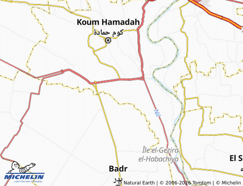 Mapa MICHELIN al-Za'farani - ViaMichelin