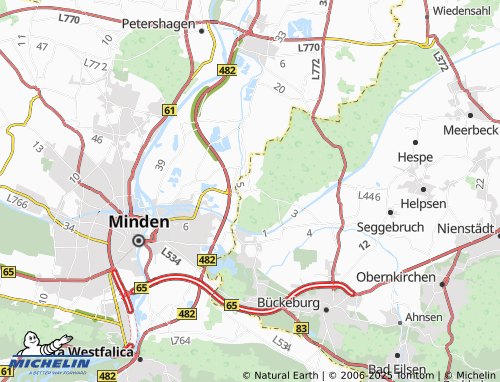 MICHELIN Cammer map - ViaMichelin