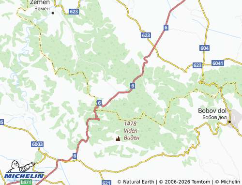 MICHELIN-Landkarte Dragomirovo - ViaMichelin