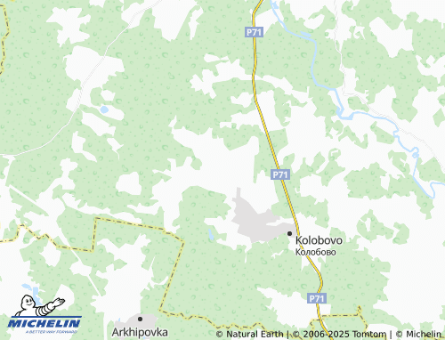 MICHELIN Ladygino map - ViaMichelin