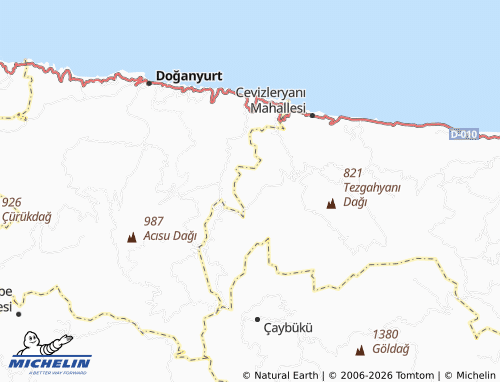 MICHELIN Belence map - ViaMichelin