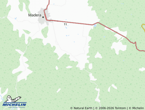 Mappa MICHELIN Ejido Tres Ojitos - ViaMichelin