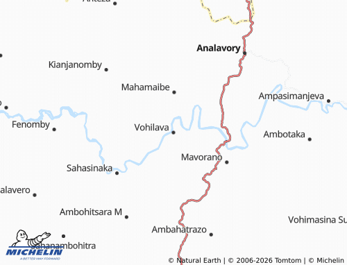 Mappa MICHELIN Vohilava - ViaMichelin