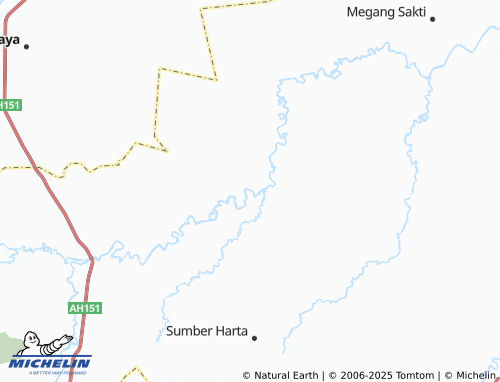 MICHELIN Sukarami map - ViaMichelin