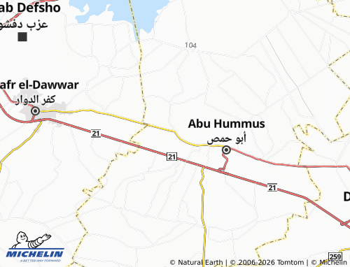 MICHELIN El Harfa map - ViaMichelin