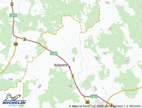 MICHELIN Puduküla map - ViaMichelin