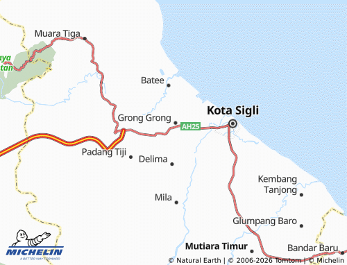 Mapa MICHELIN Baroh Beureuleung - ViaMichelin
