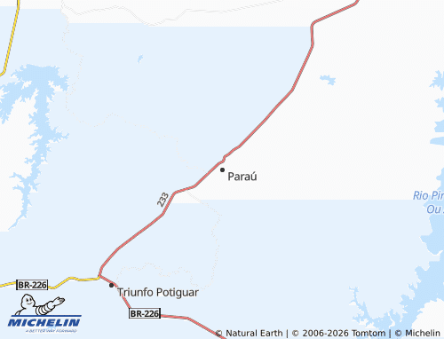 Mapa MICHELIN Paraú - ViaMichelin
