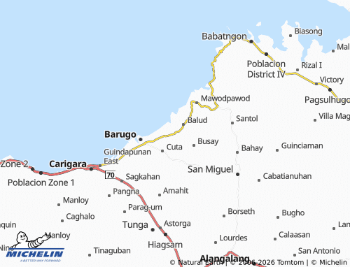 Mappa MICHELIN Cabarasan - ViaMichelin