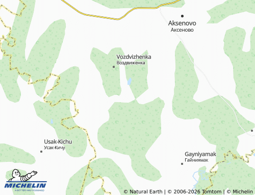 MICHELIN-Landkarte Bugul'minka - ViaMichelin