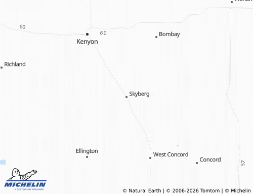Mapa MICHELIN Skyberg - ViaMichelin