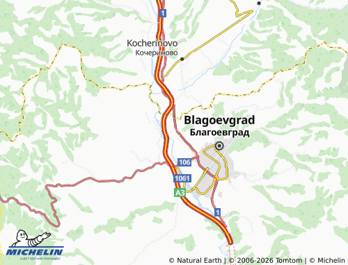Carte MICHELIN Belo pole - ViaMichelin