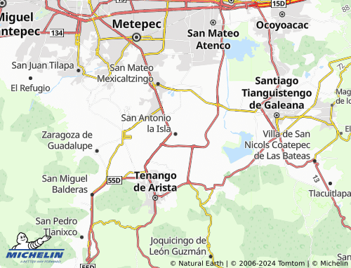 MICHELIN San Antonio la Isla map - ViaMichelin