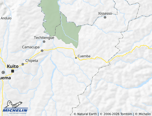 Mapa MICHELIN Kuemba - ViaMichelin