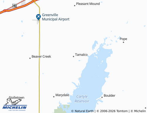 Mappa MICHELIN Tamalco - ViaMichelin