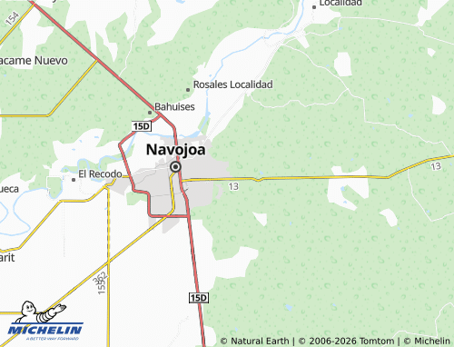 MICHELIN Armando López Nogales map - ViaMichelin