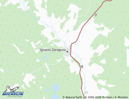 Mappa MICHELIN Ojinaga - ViaMichelin