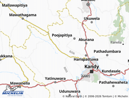 Mappa MICHELIN Niyambepola - ViaMichelin