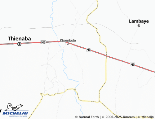 MICHELIN-Landkarte Ndouf - ViaMichelin