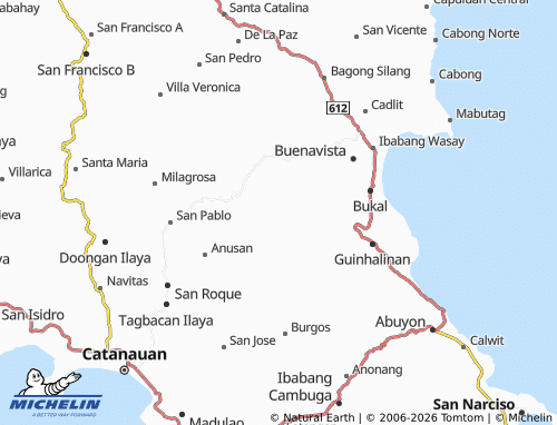 MICHELIN Villa Aurora map - ViaMichelin