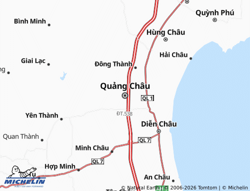Mapa MICHELIN Diễn Liên - ViaMichelin