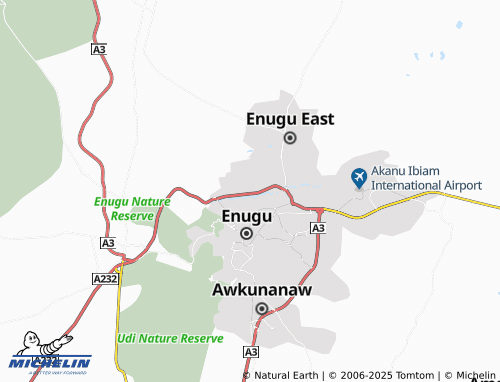 MICHELIN Ekulu Layout Ext map - ViaMichelin