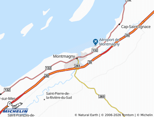 Mappa MICHELIN Montmagny - ViaMichelin