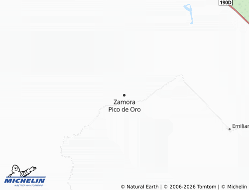 Mappa MICHELIN Zamora Pico de Oro - ViaMichelin
