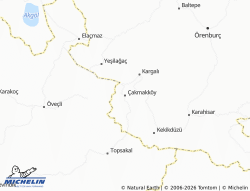 Mappa MICHELIN Çakmakköy - ViaMichelin