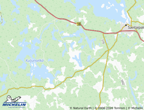 Kaart MICHELIN Karhula - ViaMichelin