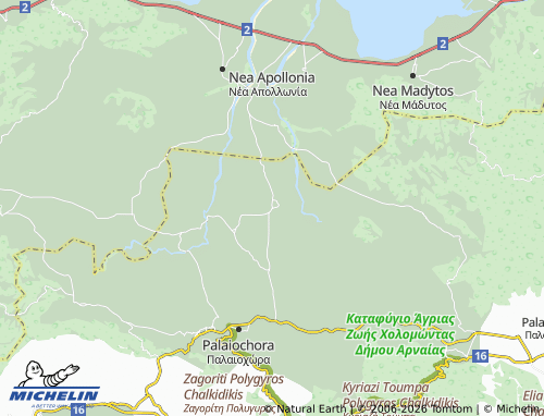 MICHELIN Marathoussa map - ViaMichelin