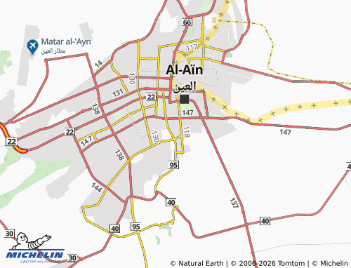MICHELIN Batha Al Hayer map - ViaMichelin