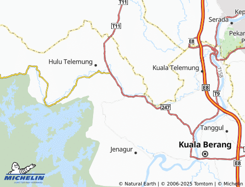 MICHELIN Kampung Tok Lawit map - ViaMichelin