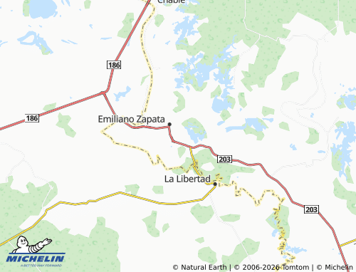MICHELIN-Landkarte Lázaro Cárdenas - ViaMichelin