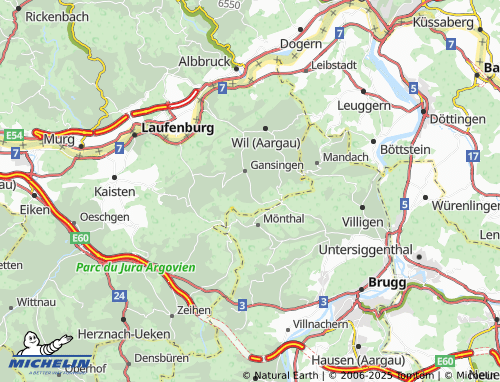 MICHELIN-Landkarte Büren - ViaMichelin