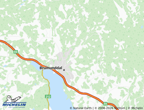 Kaart MICHELIN Gåskvern - ViaMichelin