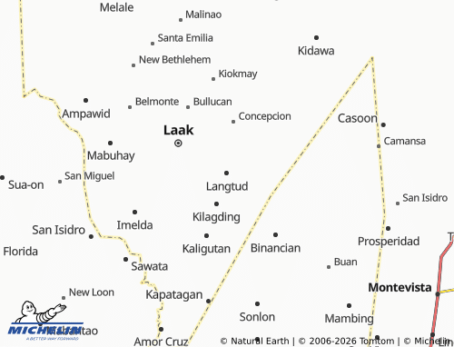 MICHELIN Langtud map - ViaMichelin