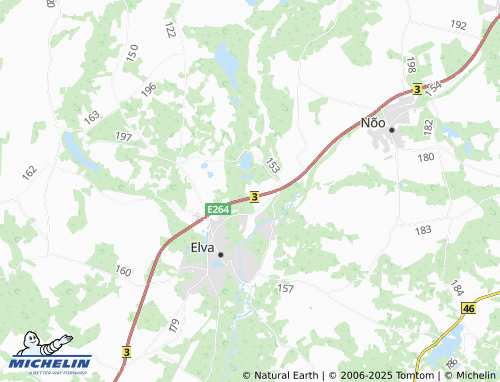 MICHELIN Vissi map - ViaMichelin