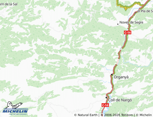 MICHELIN Cabó map - ViaMichelin