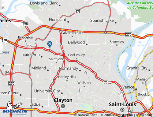 MICHELIN Cool Valley map - ViaMichelin