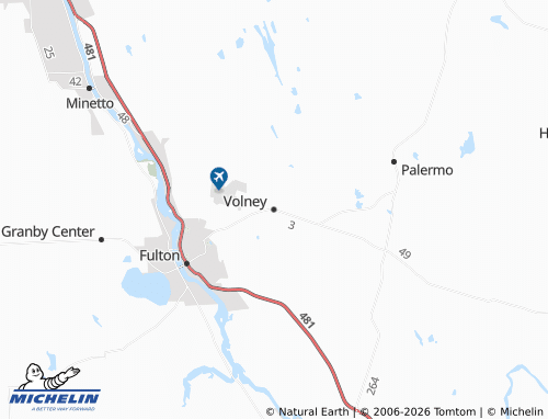 Mapa MICHELIN Volney - ViaMichelin