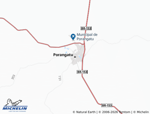 Mapa MICHELIN Porangatu - ViaMichelin