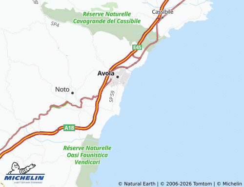 Carte MICHELIN Zuccara - ViaMichelin