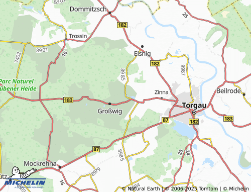 MICHELIN Ziethenhof map - ViaMichelin