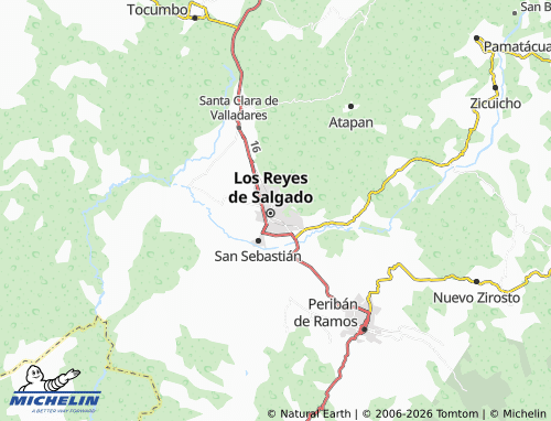 Mapa MICHELIN Centro - ViaMichelin