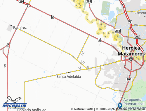 Mapa MICHELIN Santa Irene - ViaMichelin