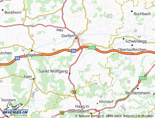 Mapa MICHELIN Kleinschwindau - ViaMichelin