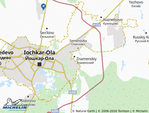 MICHELIN-Landkarte Znamenskiy - ViaMichelin